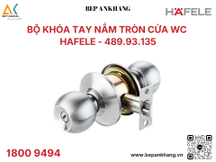 Bộ Khóa Tay Nắm Tròn Cửa WC Hafele 489.93.135
